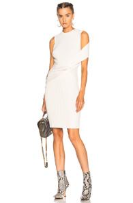 3.1 Phillip Lim Draped Wool Twist Tank Dress In Neutrals,white