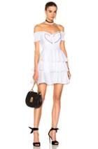 Caroline Constas For Fwrd Helena Dress In White