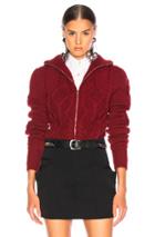 Isabel Marant Betsy Cardigan In Red