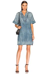 Ag Adriano Goldschmied Amanda Dress In Blue