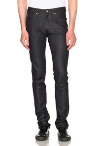 Naked & Famous Denim Skinny Guy In Blue