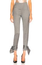 Carmen March Skinny Trousers In Gray