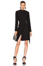Carven Cut Out Dress In Black