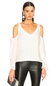 Cinq A Sept Sonia Top In White