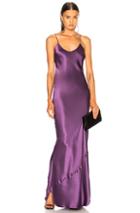 Nili Lotan Cami Gown In Purple