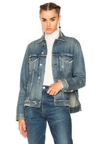 Citizens Of Humanity Crista Denim Jacket In Blue