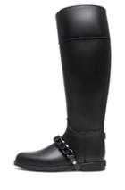 Givenchy Eva Rain Polyvinyl Chloride Boots With Chain Detail In Black