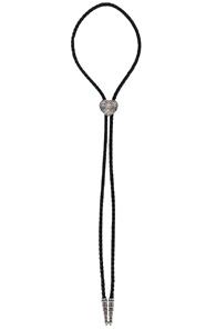 Saint Laurent Bollero Necklace In Black,metallic