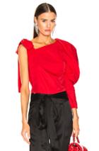 Hellessy Cooper Top In Red