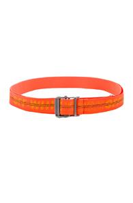 Off-white Industrial Belt In Orange,neon