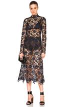 Kate Sylvester Pola Dress In Black,blue