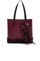 Coach 1941 Gotham Tote With T Rex Charm In Red