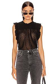 Icons Objects Of Devotion The Smock Top In Black
