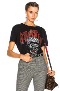 R13 Battle Punk Boy Tee In Black