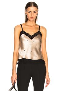 Alexander Wang Bias Cut Slip Top In Neutrals