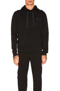 Acne Studios Ferris Face Hoodie In Black