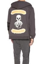 Alchemist Gang Gang Zip Up In Gray