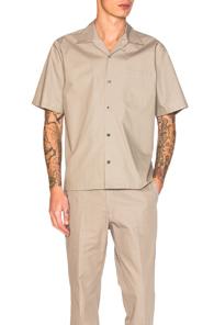 Stella Mccartney Short Sleeve Shirt In Gray