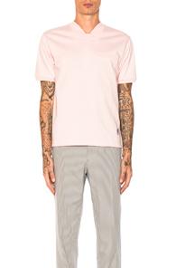 Thom Browne Trompe L'oeil Polo In Pink