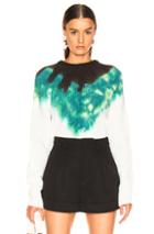 A.l.c. Elinor Pullover Tie Dye In Black,green,tie Dye,white