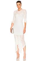 Preen By Thornton Bregazzi Piper Dress In White