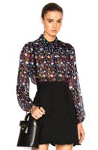Tanya Taylor Weslyn Top In Black,floral