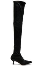 Altuzarra Elliot Low Heel Thigh High Boots In Black