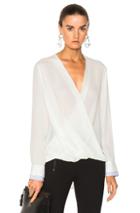 Rag & Bone Victor Blouse In White