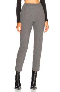 T By Alexander Wang French Terry Sweat Pant In Gray
