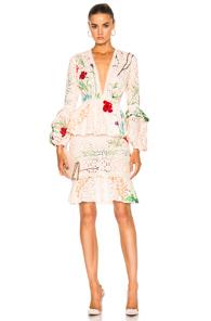 Johanna Ortiz Vittoria Dress In Floral,pink