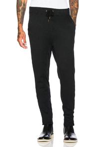 Robert Geller Seconds Slim Sweatpants In Black