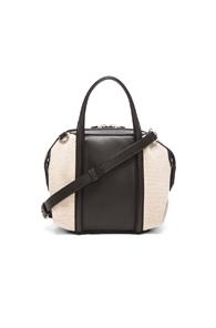 Alexander Wang Mini Vanilla Emile In Neutrals,black