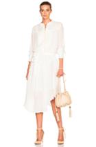See By Chloe Maxi Shirt Dress In White