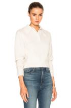 Frame Denim Button Back Sweater In Neutrals