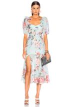 Alice Mccall Send Me A Postcard Dress In Green,floral