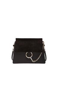 Chloe Medium Faye Bag In Black