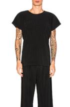 Issey Miyake Homme Plisse Tunic In Black