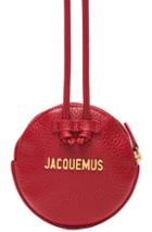 Jacquemus Pitchou Bag In Red