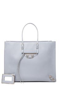 Balenciaga Papier A4 Tote In Gray