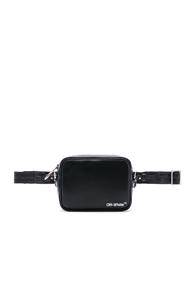 Off-white Crossbody Bag In Black