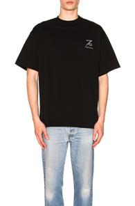 Vetements Capricorn Horoscope Tee In Black