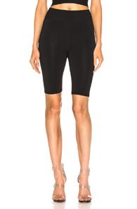 Fleur Du Mal Knit Bike Short In Black