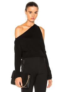 Dion Lee For Fwrd Merino Falling Knit In Black