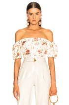 Brock Collection Boie Blouse In Floral,neutrals