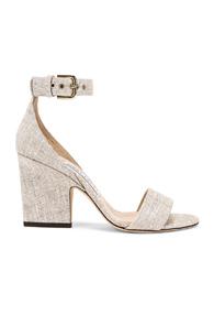 Jimmy Choo Edina 85 Sandal In Neutral