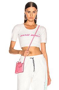 Adidas By Alexander Wang 80s Top In Gray