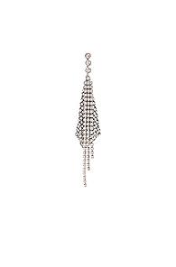 Isabel Marant Nile Single Earring In Metallic