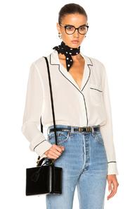 Equipment Keira Top In White