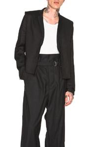 Haider Ackermann Stitch Shoulder Jacket In Black