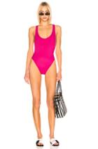 Off-white Cross Body Swimsuit In Pink